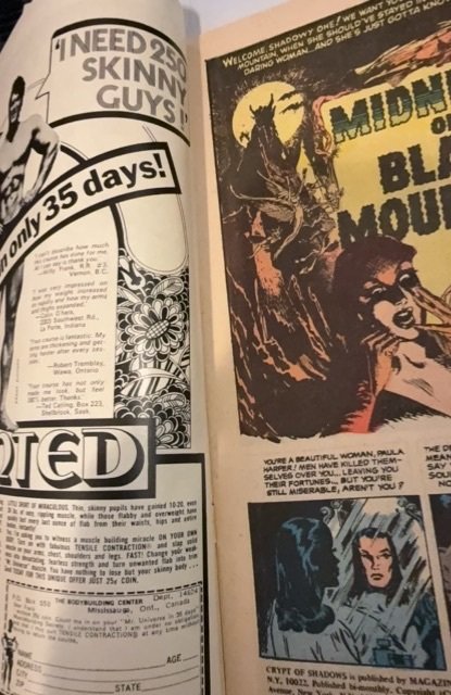 Crypt of Shadows #1 (1973) Horror anthology