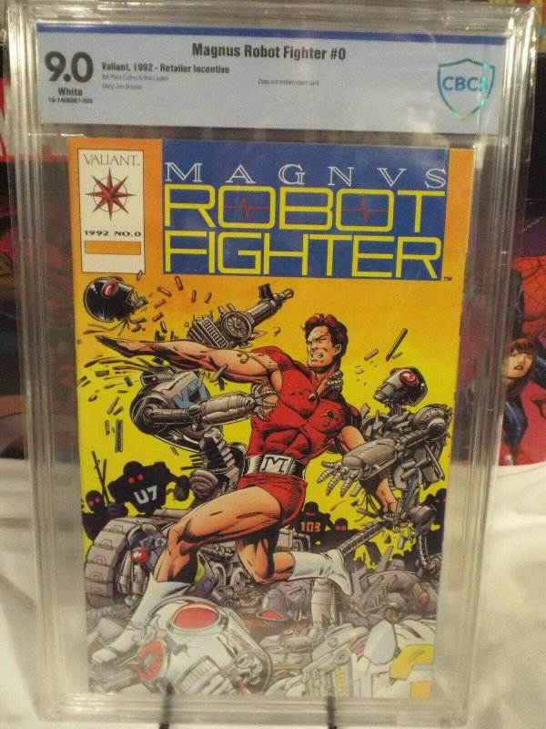 Magnus Robot Fighter #0 - CBCS 9.0 - White Pages - Retailer Incentive