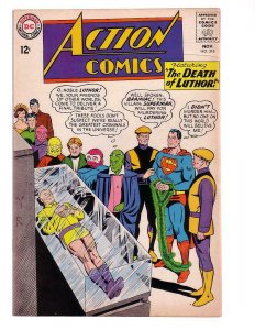 ACTION COMICS #318 1964-SUPERMAN-DEATH OF LUTHOR!!! FN/VF