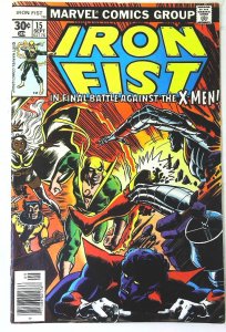 Iron Fist (1975 series)  #15, Fine+ (Actual scan)