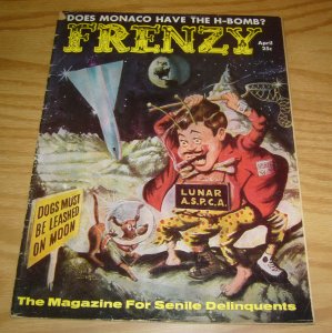 Frenzy Comic Magazine #1 FAIR ; Bimfort | low grade comic