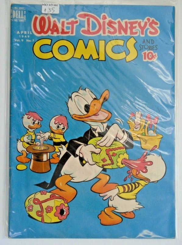 Walt Disney's Comics and Stories #103vg/fn, 104vg/fn (2 books; Guide=$80)