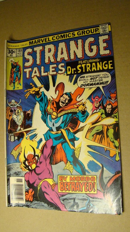 STRANGE TALES 188 *SOLID COPY* DR. STRANGE VS. DORMAMMU DITKO ART