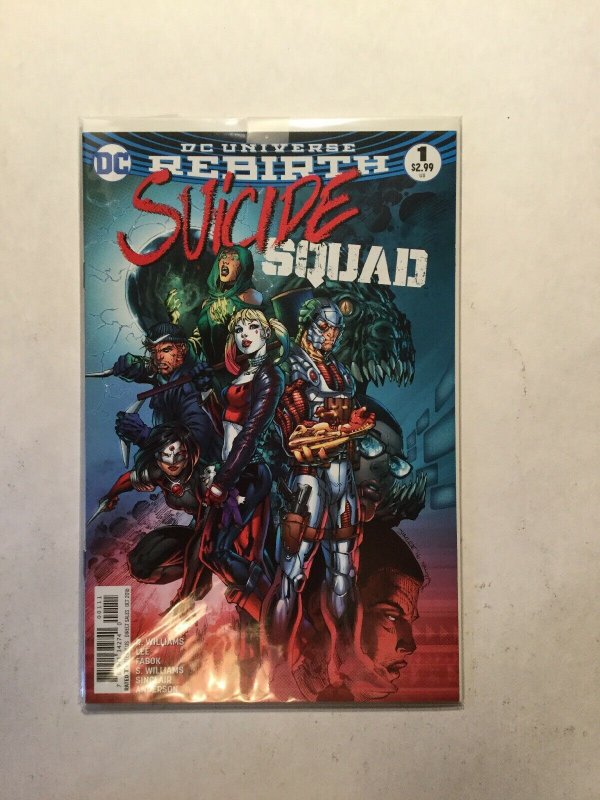 Suicide Squad Rebirth 1 Plus Variant Near Mint Nm Dc Comics