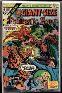 Giant-Size Fantastic Four #6 (1975) Fantastic Four