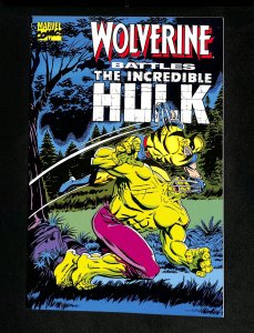 Wolverine Battles the Incredible Hulk #1