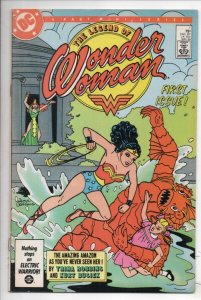 WONDER WOMAN #1, VF, Mini Series, Gods, Paradise, Amazon, 1986, more WW in store