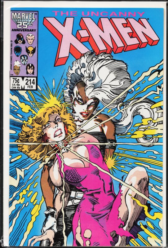 The Uncanny X-Men #214 (1987) X-Men