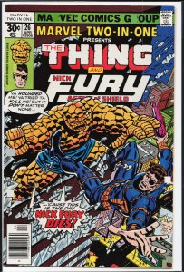 Marvel Two-in-One #26 (1977) Nick Fury