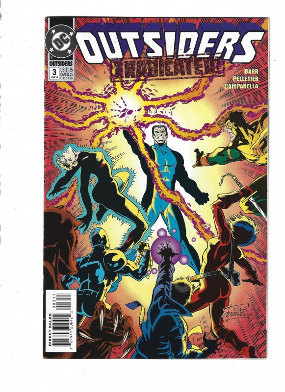 Outsiders #1a, 1b through 7 (1993)