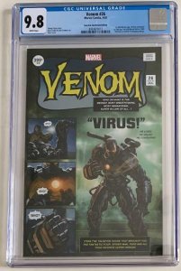 (2020) VENOM #26 SKAN EXCLUSIVE VARIANT COVER! VIRUS 1st APPEARANCE! CGC 9.8