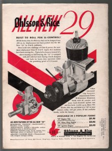 Model Airplane News 3/1949-photo cover-photos-diagrams-builder tips-VG