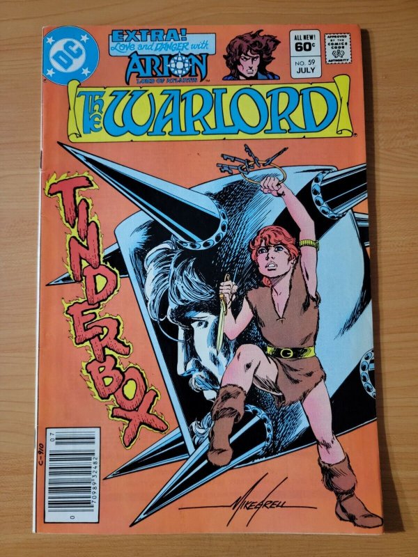 The Warlord #59 Newsstand Variant ~ VERY FINE NEAR MINT NM ~ 1982 DC Comics