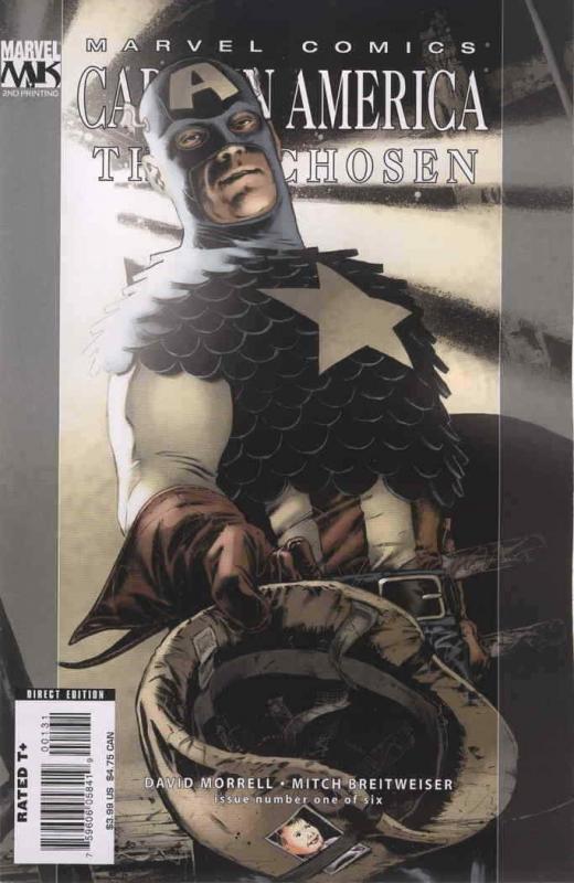 Captain America: The Chosen #1 (2nd) VF/NM; Marvel | save on shipping - details