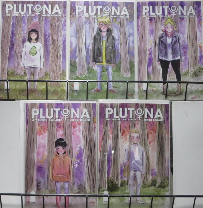 PLUTONA (Image, 2015) #1-5 VF-NM COMPLETE! Jeff Lemire! Emi Lenox!