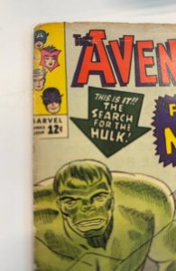 The Avengers #17 (1965)guest starring Hulk- lower grade see description