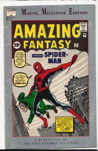 Amazing Fantasy #15 Marvel Milestone Cover (1962) Spider-Man [Key Issue]