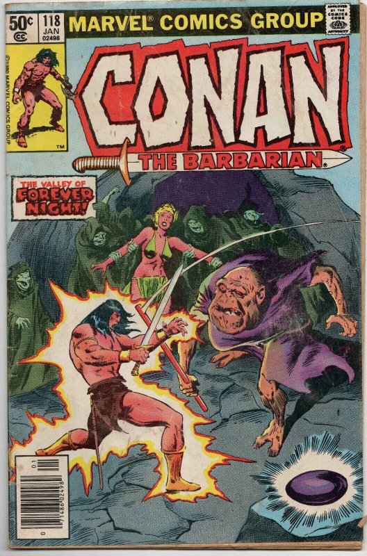 Conan the Barbarian #118 VINTAGE 1981 Marvel Comics GGA