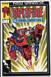 Spitfire and the Troubleshooters #1 (1986) Spitfire