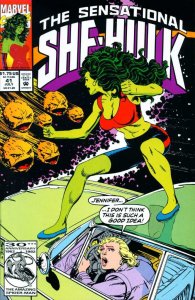 THE SENSATIONAL SHE-HULK #41 (1992) JOHN BYRNE | TRADE DRESS | DIRECT EDITION