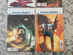 4 Ultimate Captain America Marvel Comic Books # 1 2 3 4 NM Avengers Hulk 13 CH23
