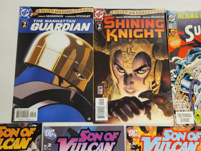 7 Comics #1 2 3 Son Vulcan #2 Guardian #22 78 Superman #2 Shining Knight 45 TJ28