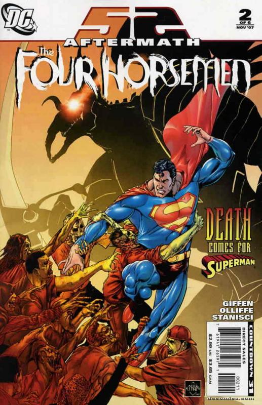 52 Aftermath: The Four Horsemen #2 VF/NM; DC | save on shipping - details inside