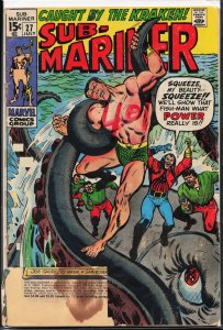 Sub-Mariner #27 (1970) Namor the Sub-Mariner