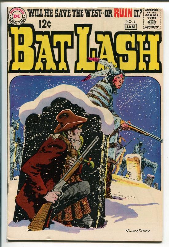 BAT LASH #2 1969-DC COMICS-NICK CARDY-WESTERN ACTION-vf