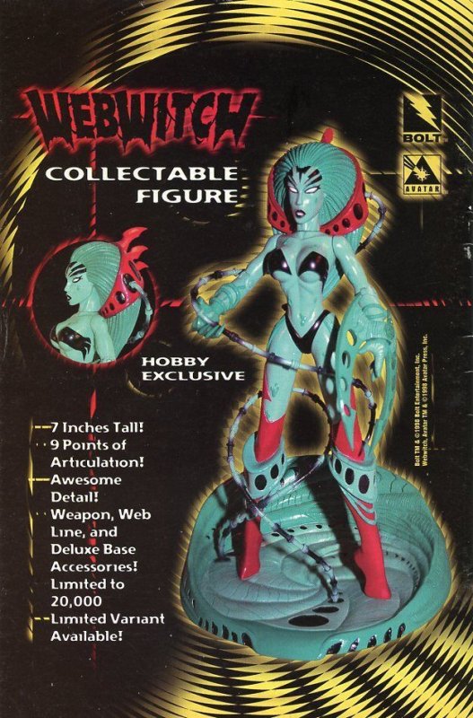 Avatars #1 Nude Variant (1998)Avatar Adult Comic Book Grade VG 4.0