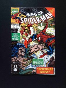 Web of Spider-Man #77  MARVEL Comics 1991 FN