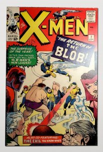 X-Men #7 (1964) HOT~KEY! First Appearance Cerebro, 2nd Blob! MCU PHASE 5 Scarlet