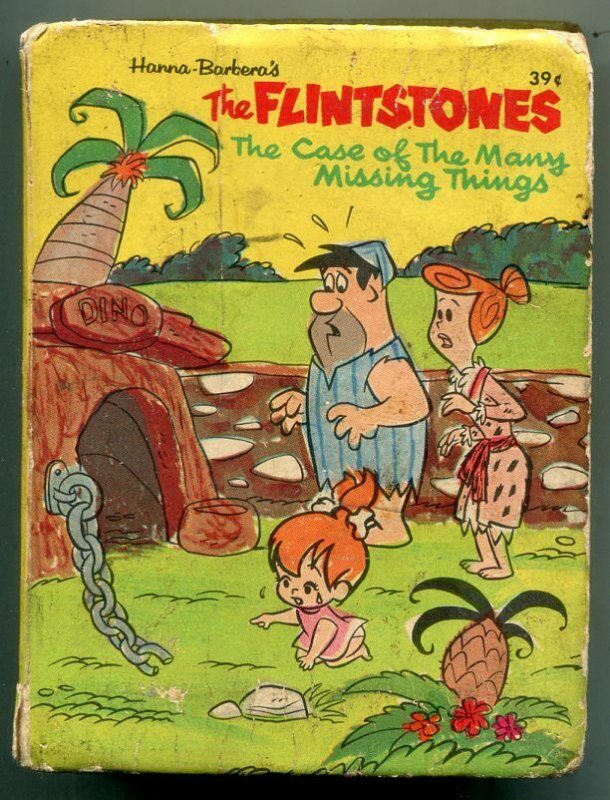 Flintstones Case of the Many Missing Things Big Little Book #2014 Whitman 1968