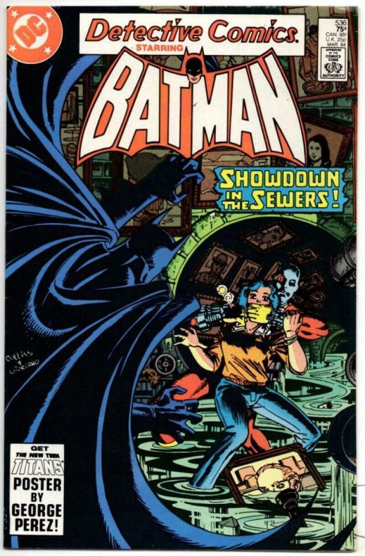 DETECTIVE #536, VF, Batman, Dr Fang DeadShot, 1937 1984, more BM in store