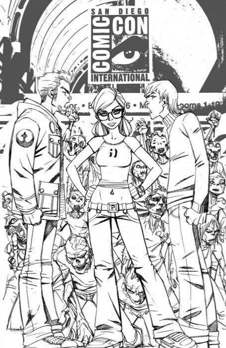 Fanboys vs Zombies #1 Covers A-E Set of 6 Covers BOOM STUDIOS NM.