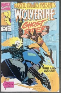 Marvel Comics Presents #66 (1990, Marvel) Wolverine and Ghost Rider. NM