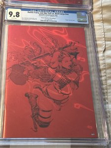 Battle Fairy Yeti Vs Red Sonja Kincaid Mychaels Ebas Basaldua Foil CGC 9.8 1/1