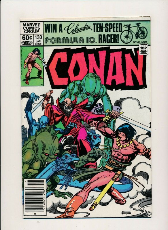 Marvel Comics Lot of 12-CONAN THE BARBARIAN #129,130,132-134,137-143 F/VF(PF931)