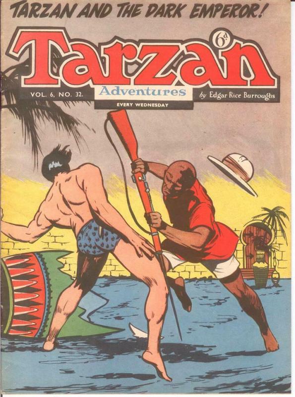 TARZAN ADVENTURES V 6#32 VG Nov. 1956 COMICS BOOK