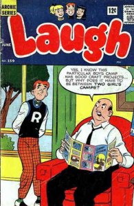 Laugh Comics #159 GD ; Archie | low grade comic June 1964 Summer Camp Cover