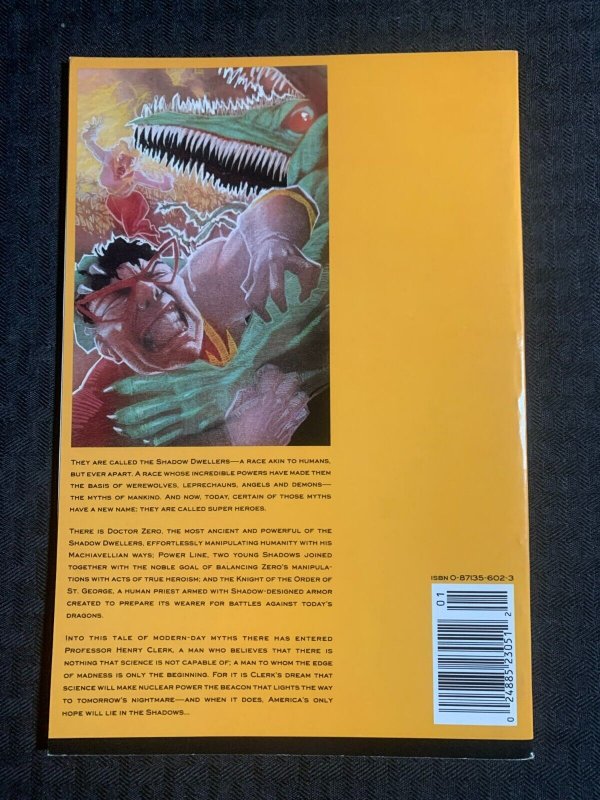 1989 CRITICAL MASS Shadow Line Saga #1 SC VF- 7.5 1st Epic / Mignola Cover