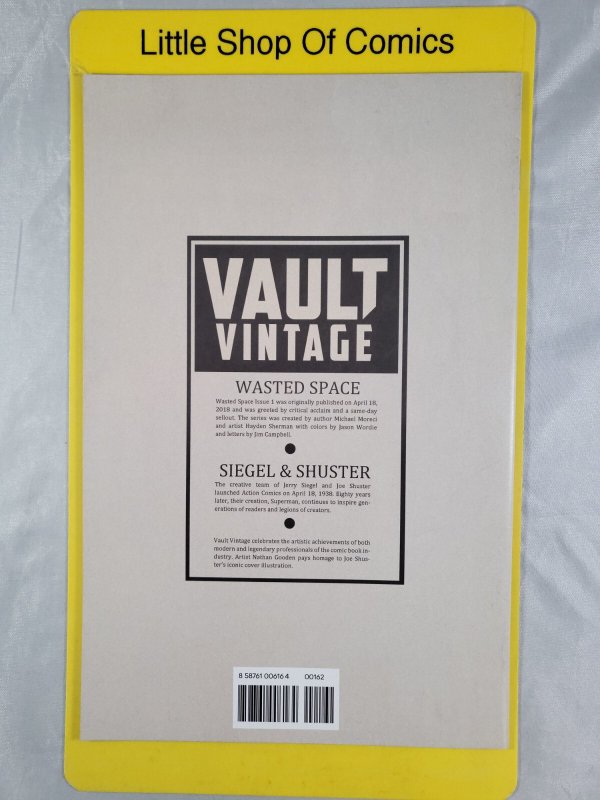 Wasted Space #1 2nd Print Nathan Gooden Variant Homage Action Comics #1 2018