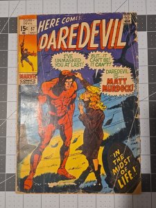 Daredevil #57 ?-Daredevil Reveals His Identity To Karen Page Lower Grade Covers