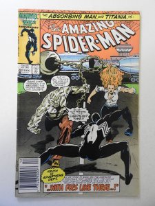 The Amazing Spider-Man #283 (1986) VG Condition moisture stain