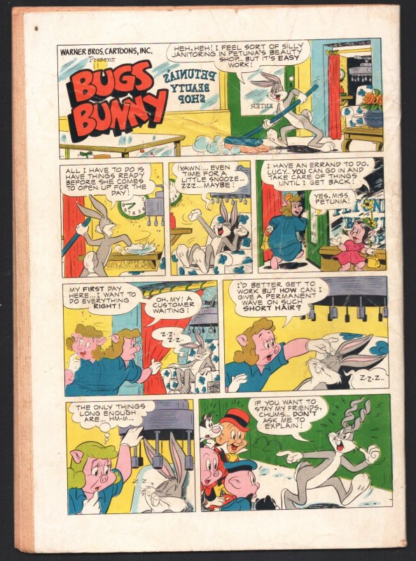 Bugs Bunny-Four Color Comics #432 1952-The Rabbit Olympics