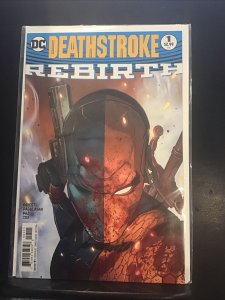 Deathstroke: Rebirth #1 (DC Comics, October 2016)