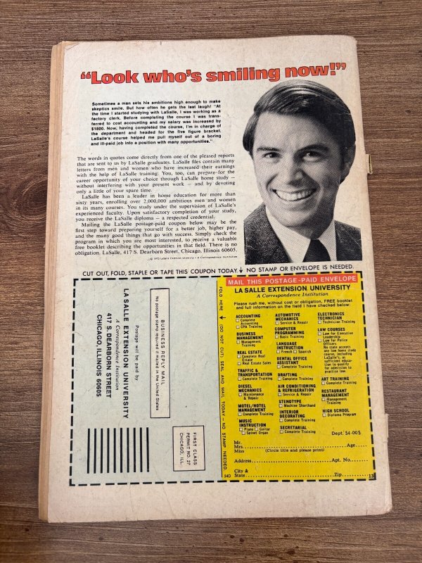 Amazing Spider-Man # 134 VG- Marvel Comic Book Goblin Rhino Vulture 15 J302