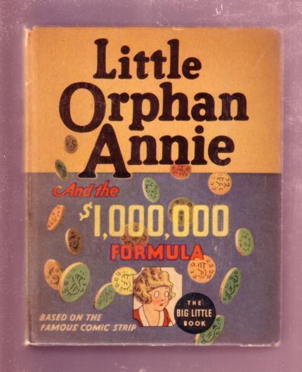 LITTLE ORPHAN ANNIE-MILLION DOLLAR FORMULA 1936, # 1186 FN/VF