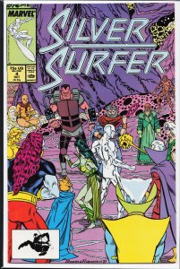 Silver Surfer #4 Direct Edition (1987) Silver Surfer