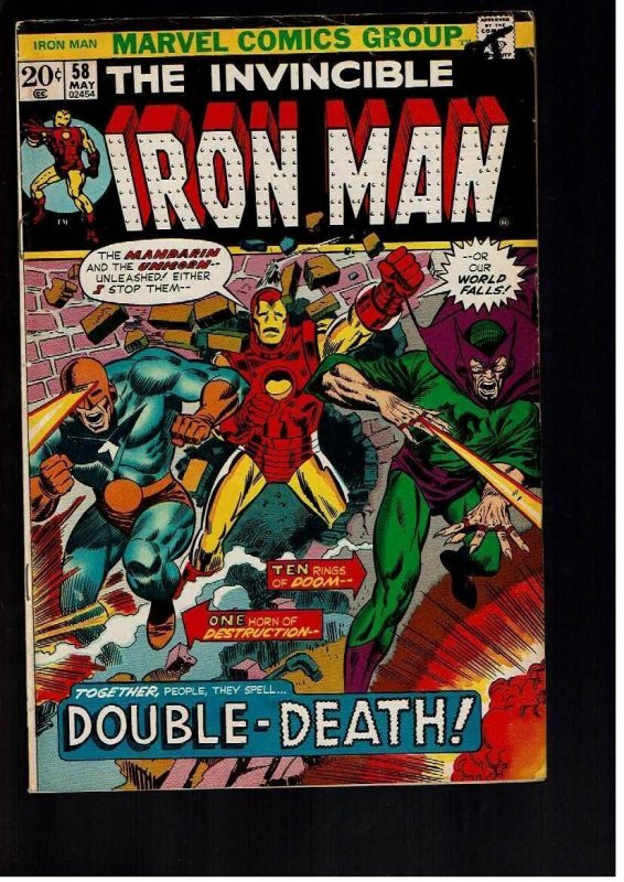 Iron Man #58 (1973)VG+